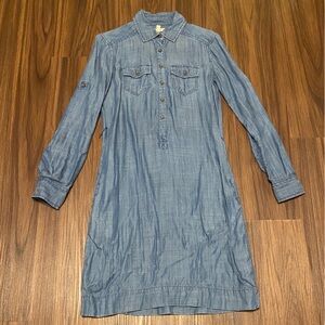 Banana Republic Denim Shirt Dress